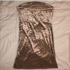 Fashion Nova Beating Heart Velvet Dress